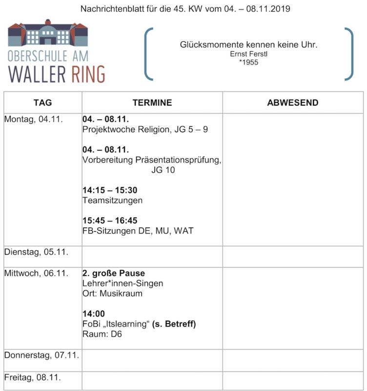 Oberschule am Waller Ring