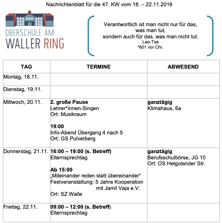 Oberschule am Waller Ring