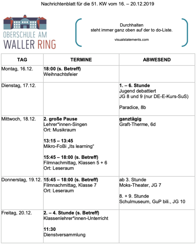 Oberschule am Waller Ring