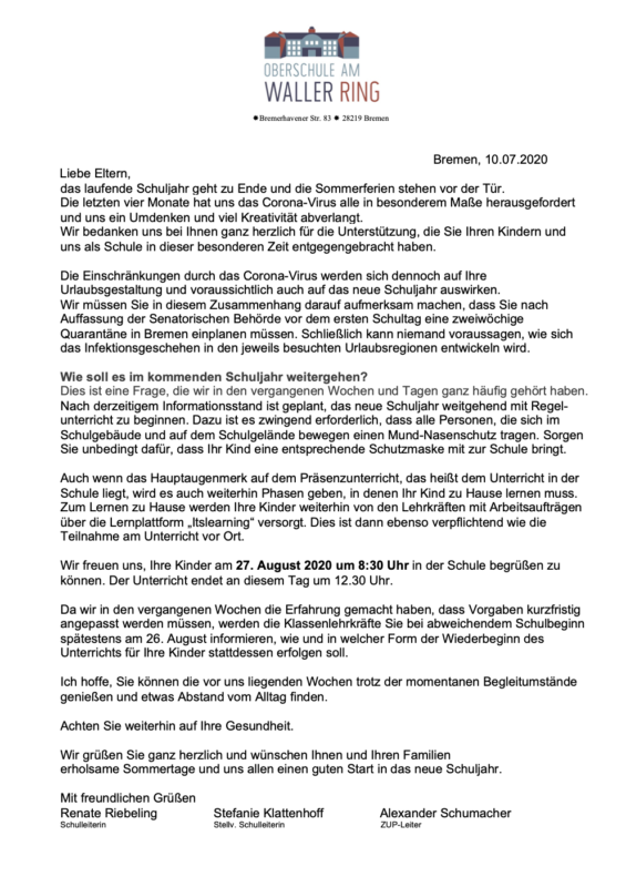 Oberschule am Waller Ring