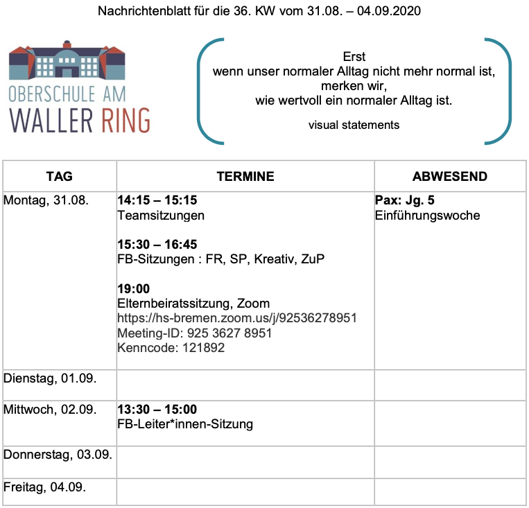 Oberschule am Waller Ring
