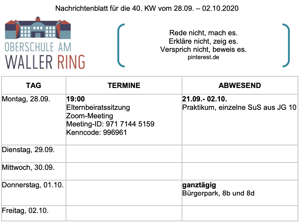Oberschule am Waller Ring