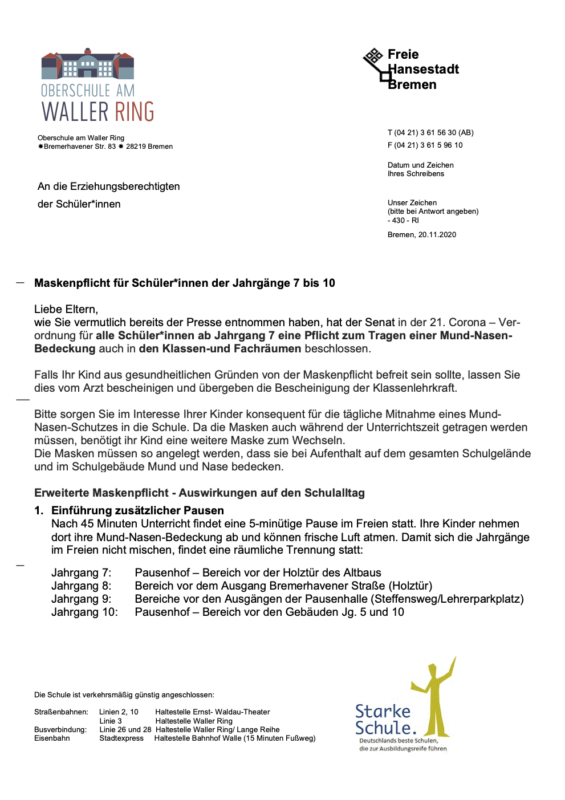 Oberschule am Waller Ring