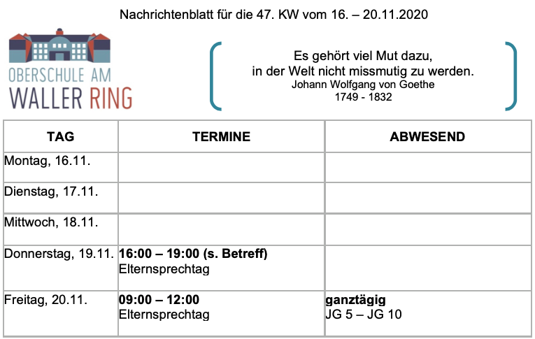 Oberschule am Waller Ring