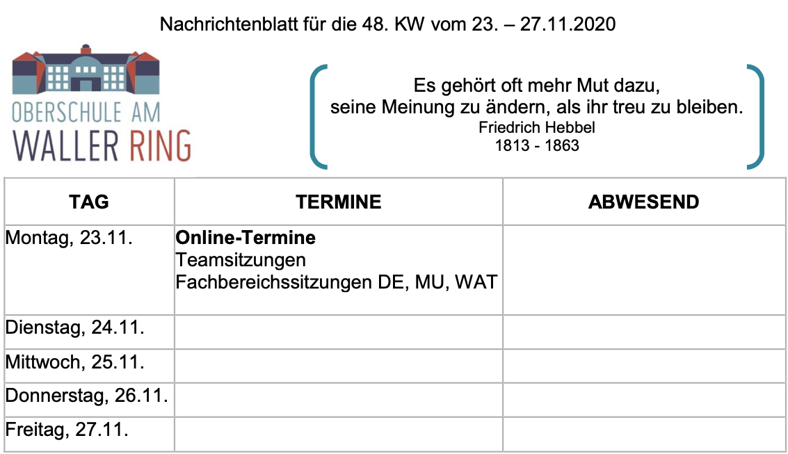 Oberschule am Waller Ring