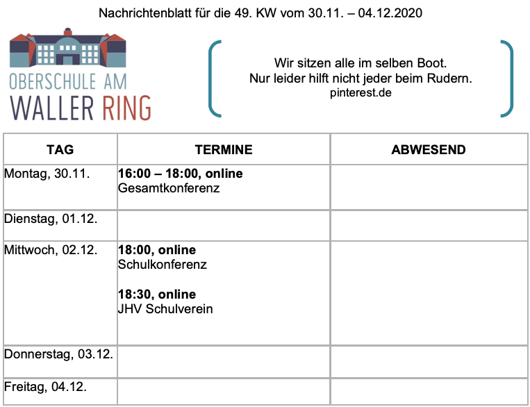 Oberschule am Waller Ring