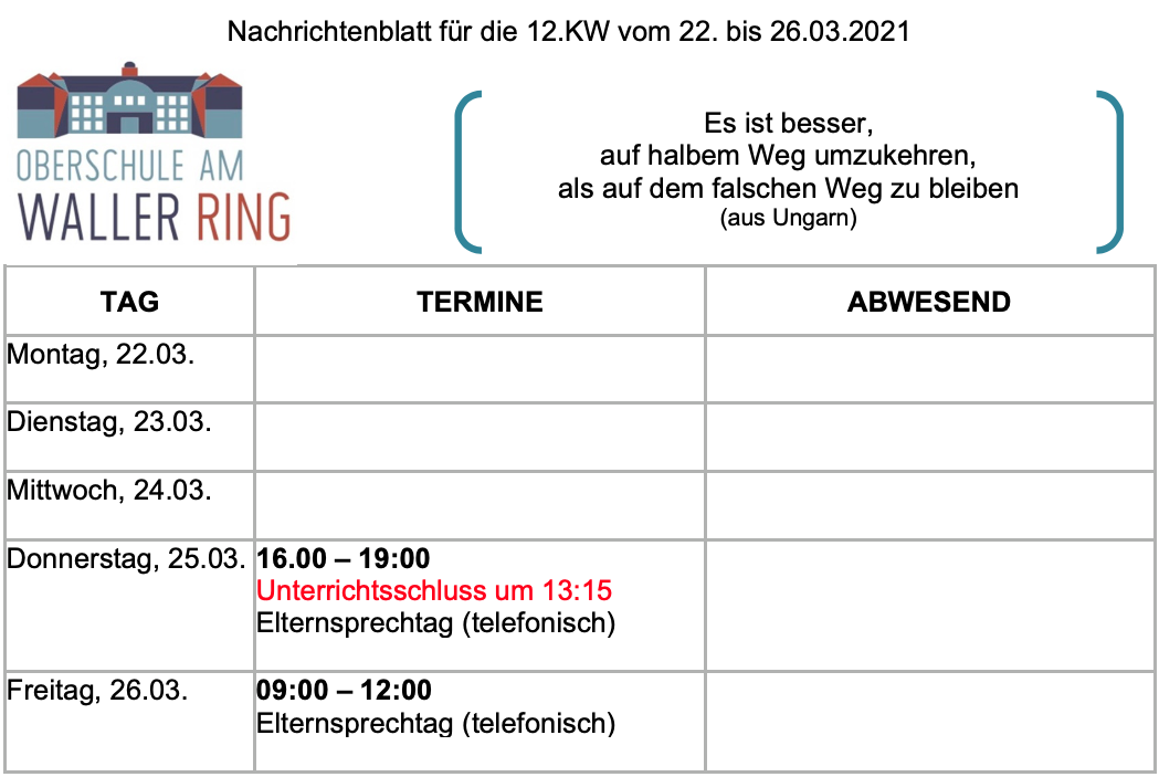 Oberschule am Waller Ring